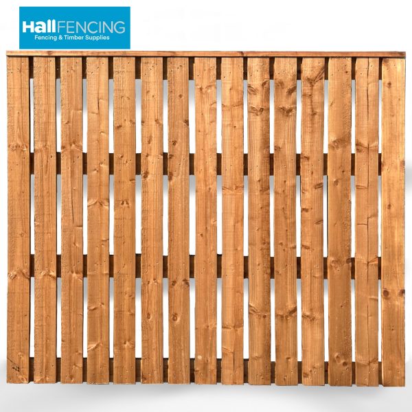 HIT AND MISS STYLE FENCE PANEL