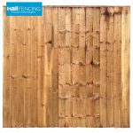 VERTICAL LAP FENCE PANEL